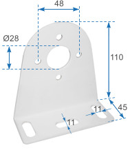 Roller supporting plate and winch for drop awnings