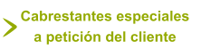 Cabrestantes especiales  a peticin del cliente